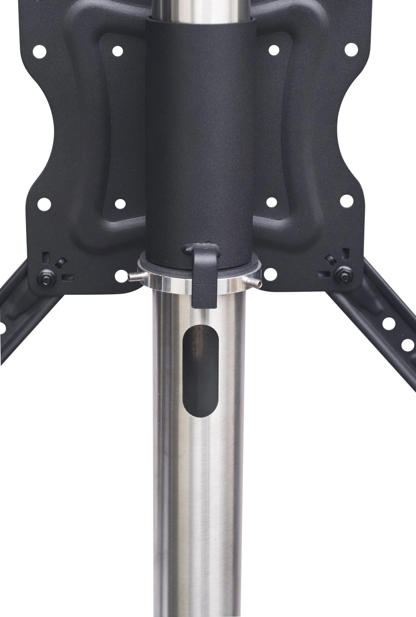 Sinox StandView TV Floor Mount with rotatable top. 26"-65". Alu finish