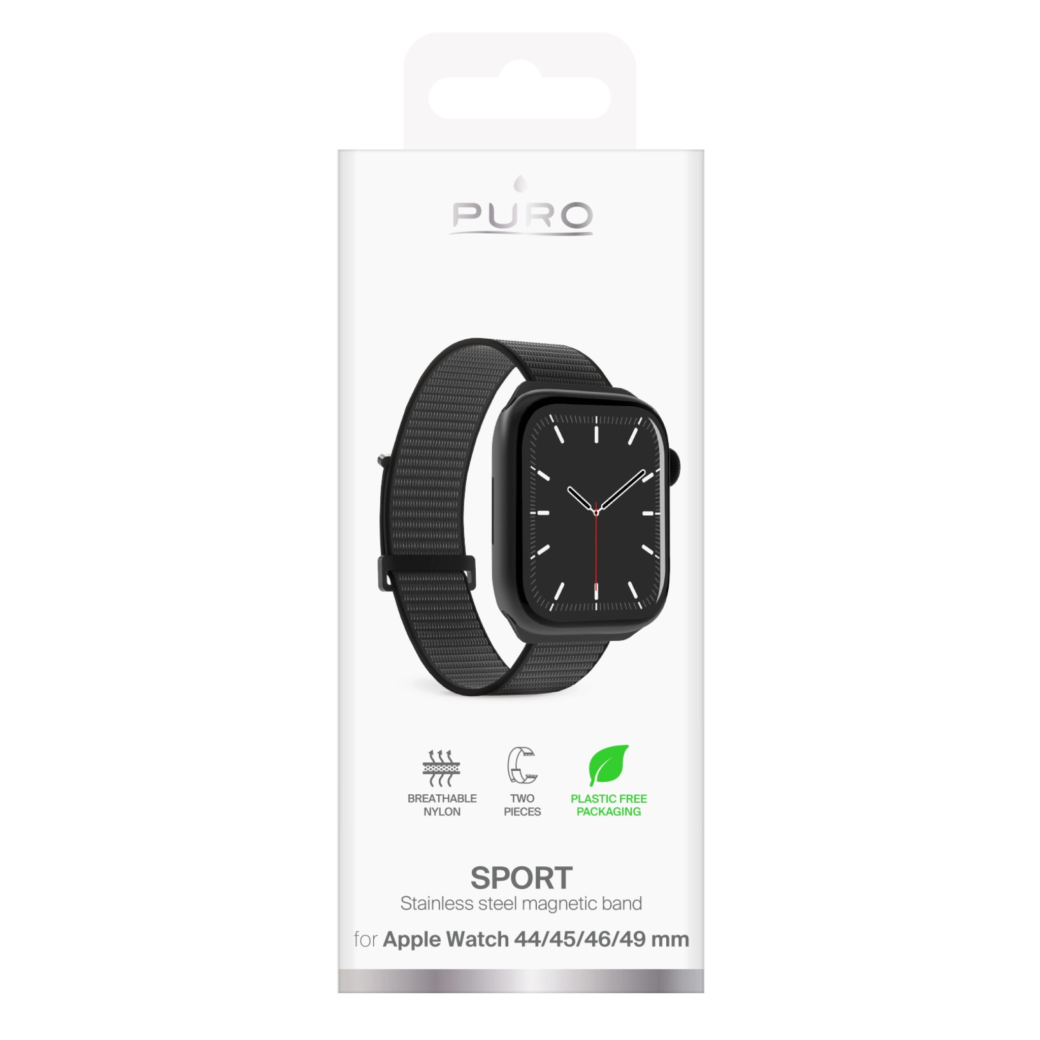PURO Sport Strap for Apple Watch 42/44/45/49mm