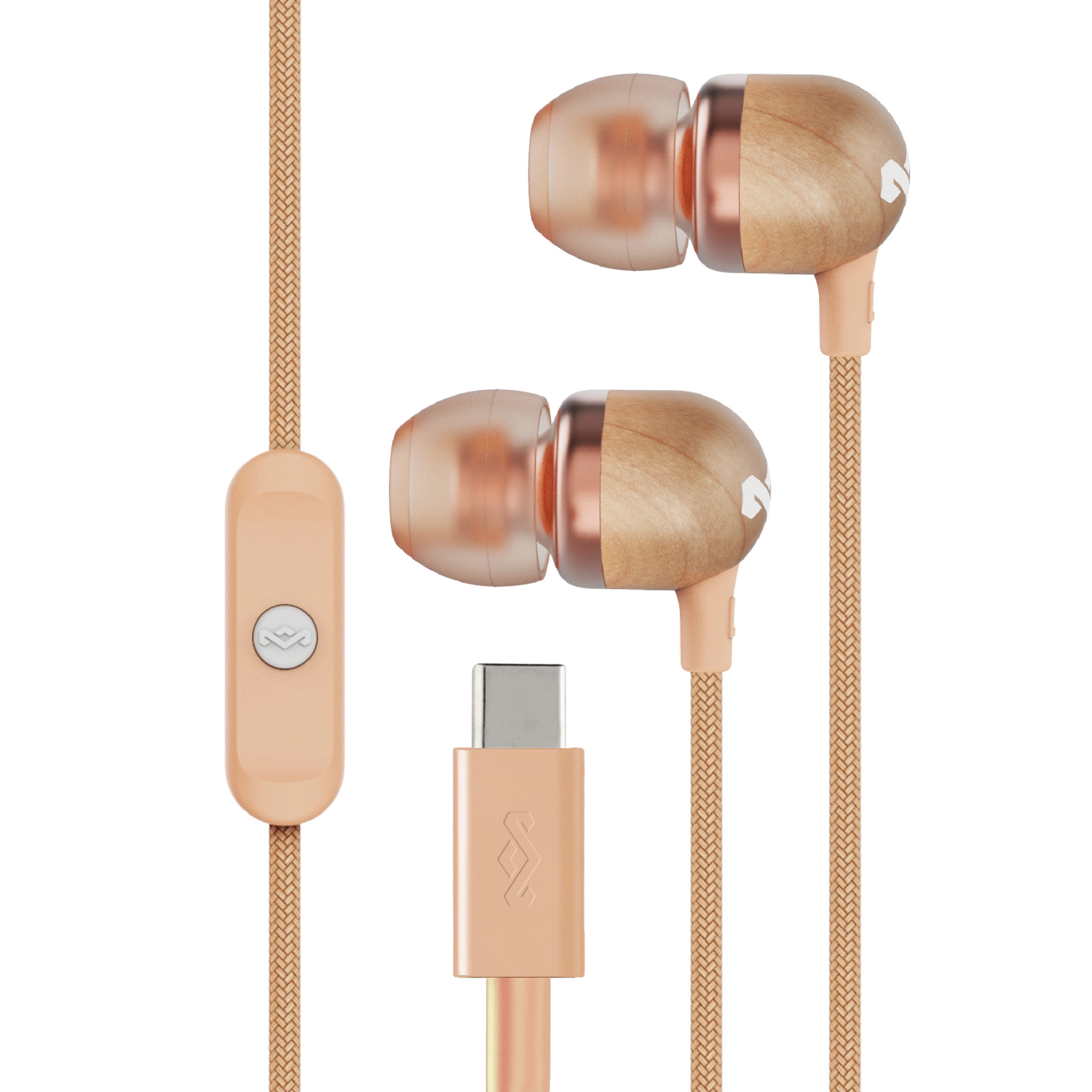 Marley Smile Jamaica USB-C ørepropper. Kobber