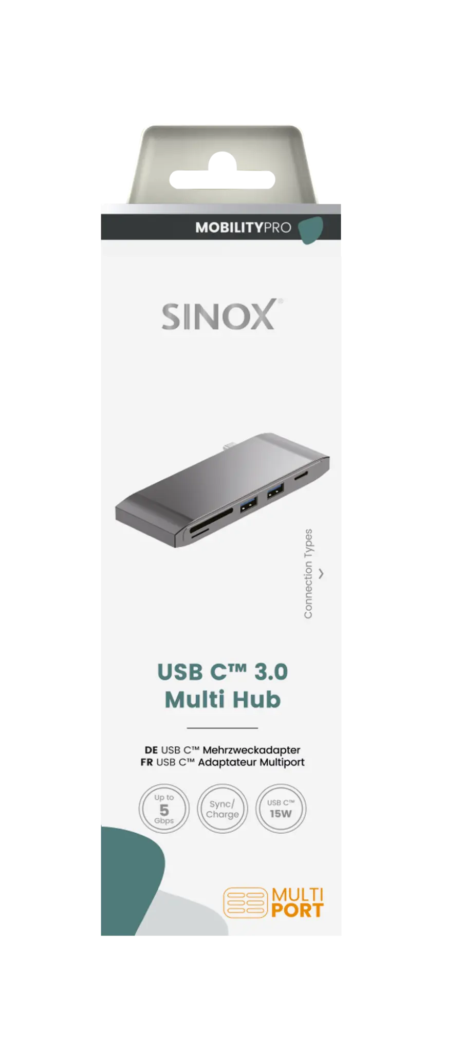 Sinox PRO USB C Hub. Aluminum