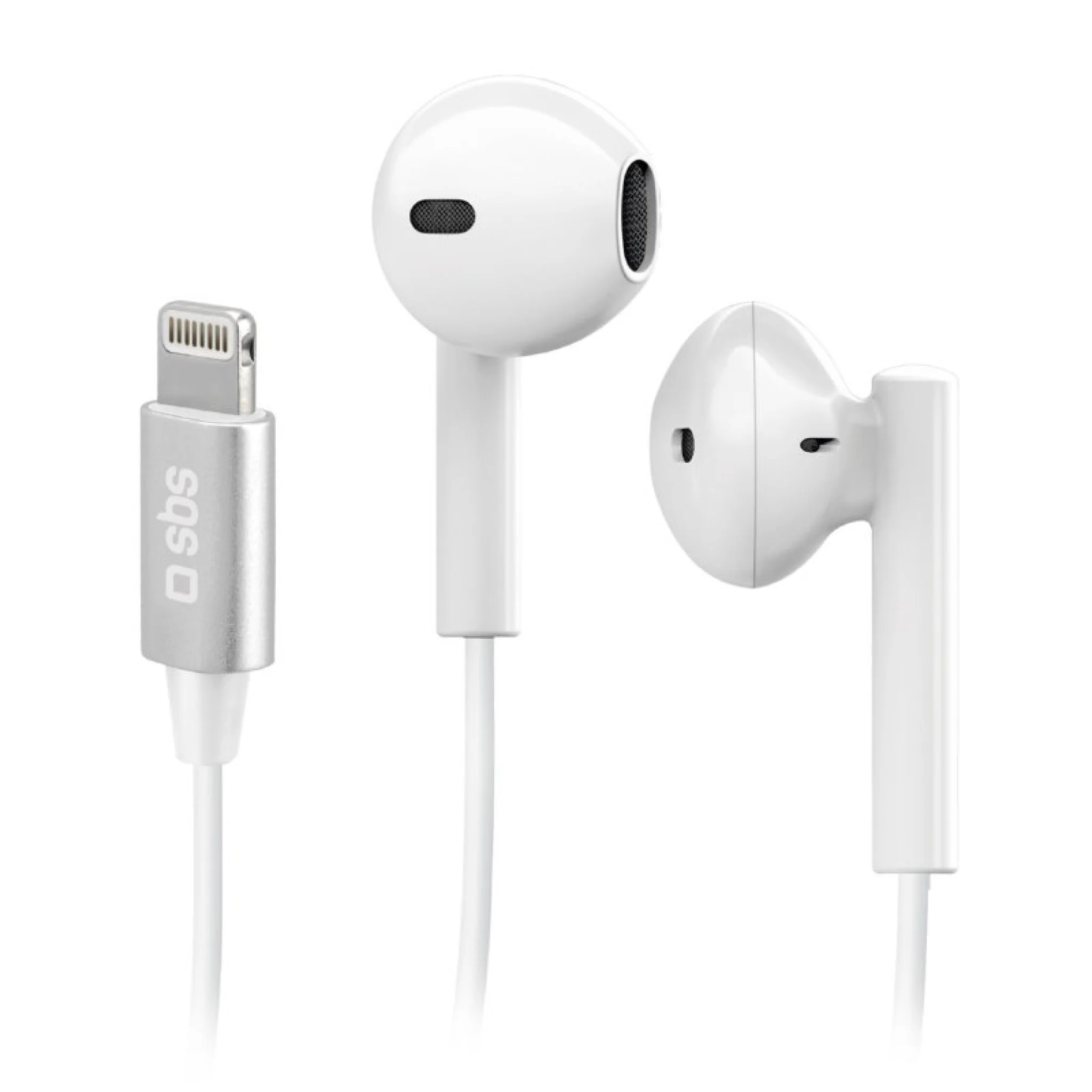 SBS In Ear Stereo Earset Studio Mix 105. White