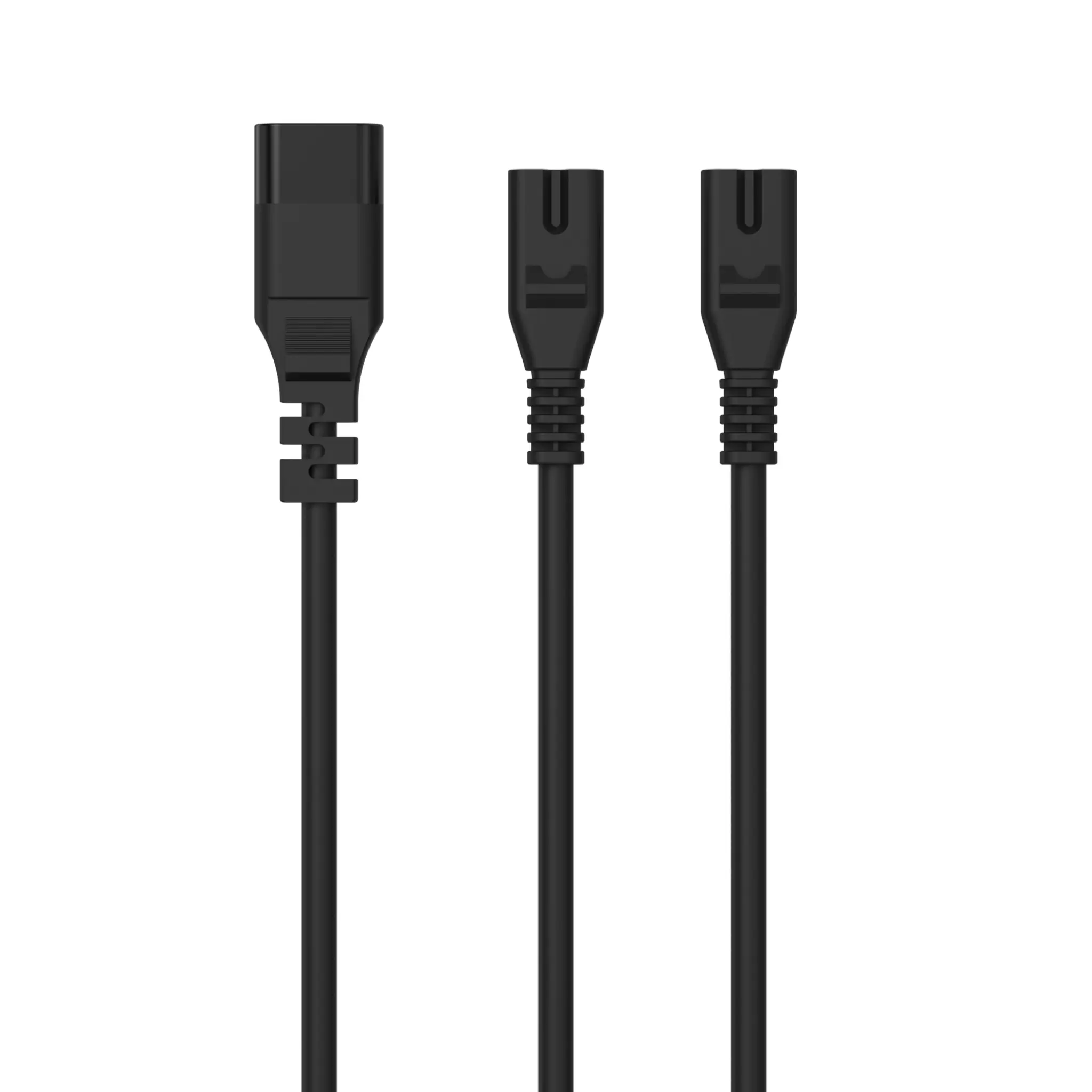 Sinox 8-fig splitter Cable. 1m. Black