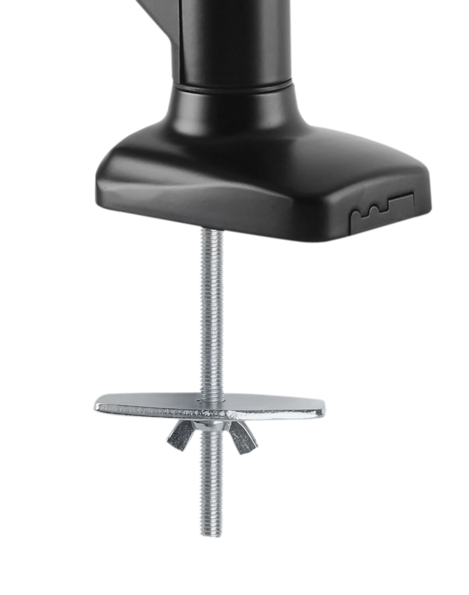 Sinox Office Single Monitor Desk Mount with Gas Spring. Up to 32". Black